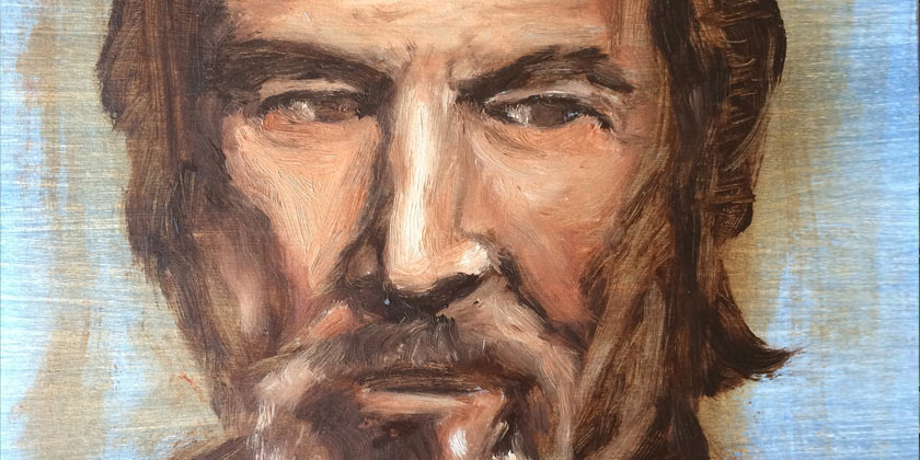 I want to oil paint every day a new portrait