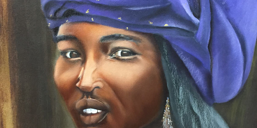 Oil Painting by Saida