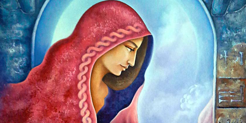 Painting by Abd Alqader Bsata