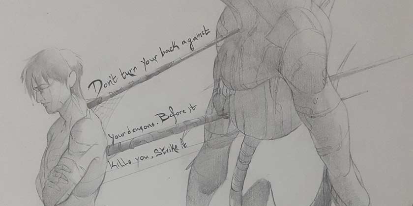 I was ambitious to become the artist