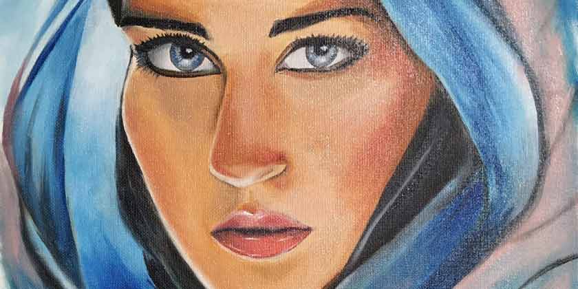 how-to-paint-trying to paint with rudimentary supplies